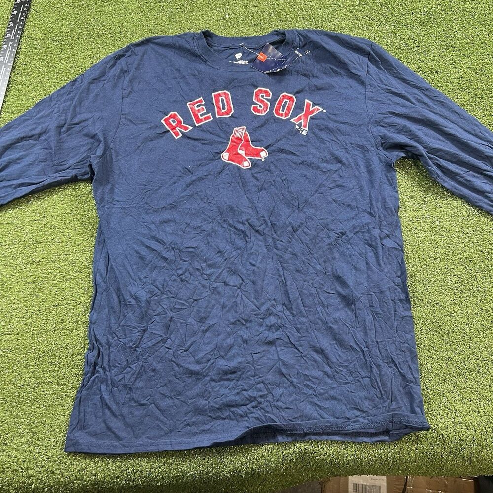Boston Red Sox Fanatics FBC Boston #23 Long Sleeve Shirt Men's L NWT